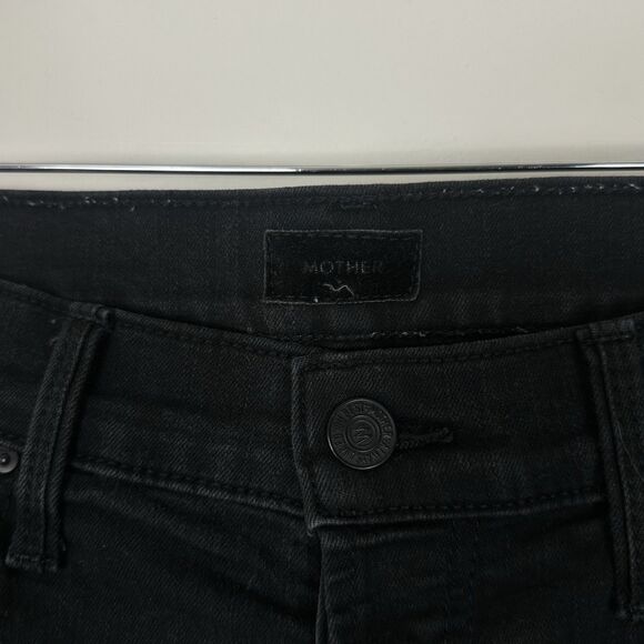 Mother Denim The Tripper Ankle Jeans Size 32 Color:Not Guilty Faded Black - Picture 11 of 16